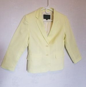 Banana Republic Yellow Blazer